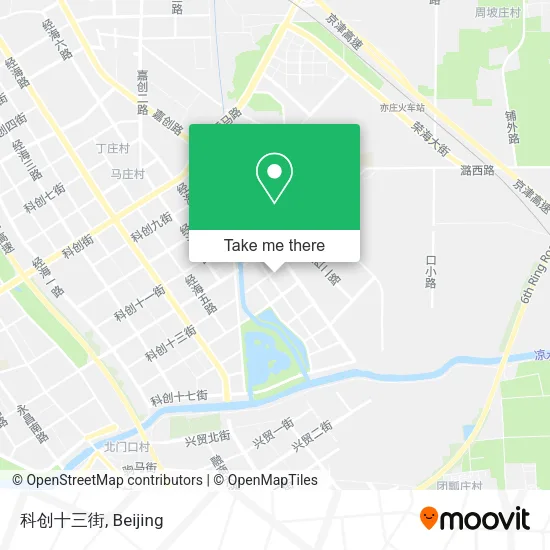 科创十三街 map