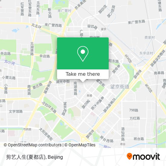 剪艺人生(夏都店) map