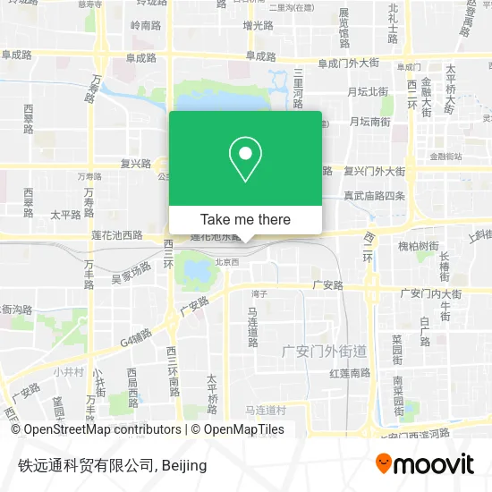 铁远通科贸有限公司 map