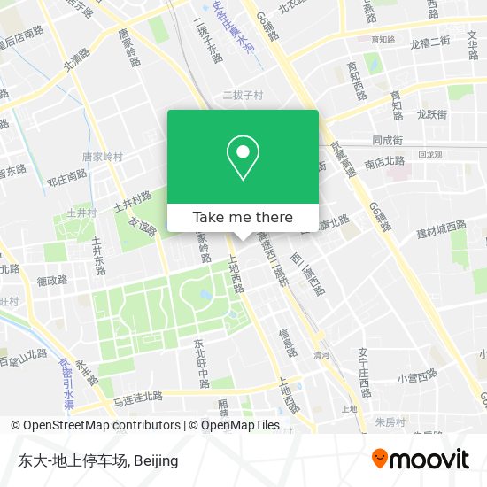 东大-地上停车场 map