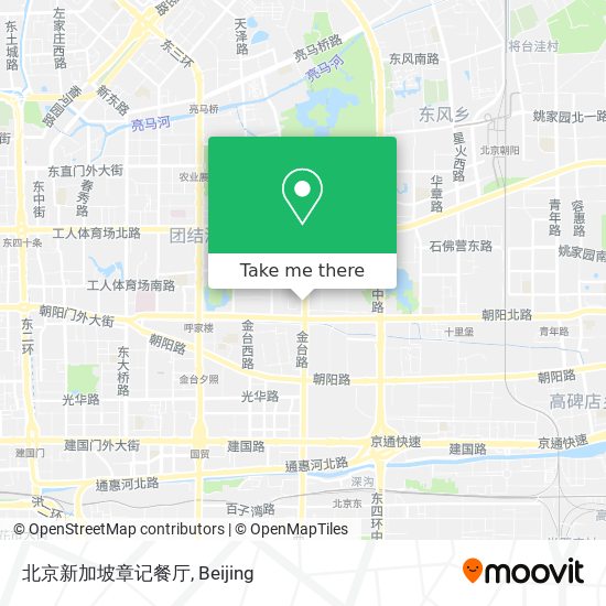 北京新加坡章记餐厅 map