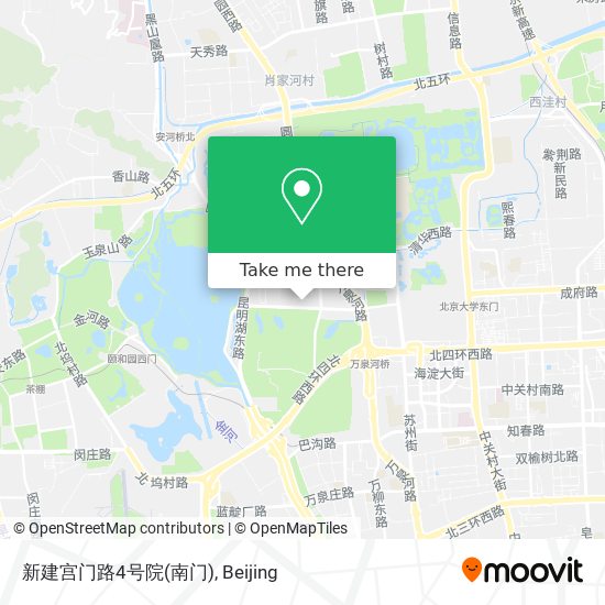 新建宫门路4号院(南门) map