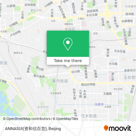 ANNASUI(资和信百货) map