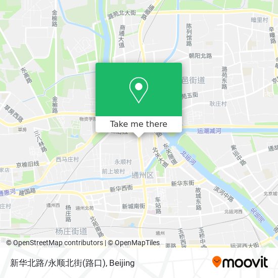 新华北路/永顺北街(路口) map
