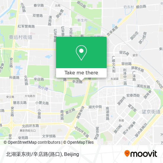 北湖渠东街/辛店路(路口) map