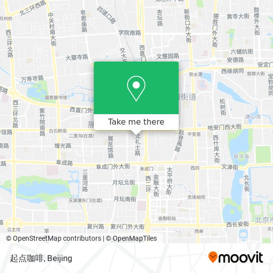 起点咖啡 map