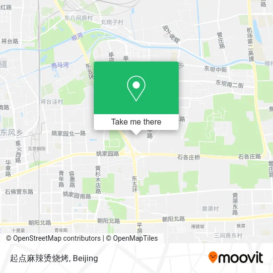 起点麻辣烫烧烤 map