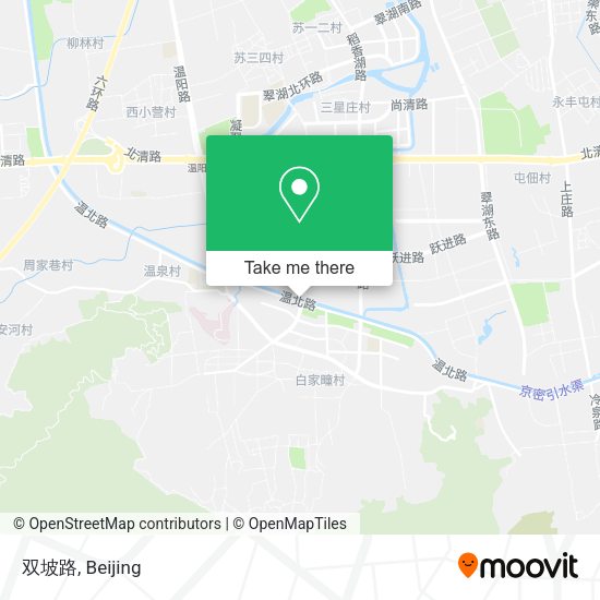 双坡路 map