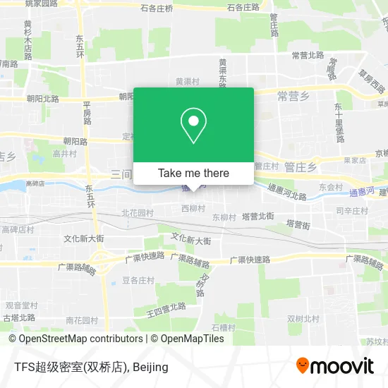 TFS超级密室(双桥店) map