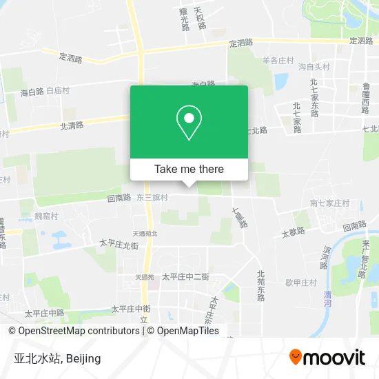 亚北水站 map