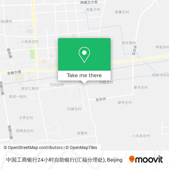 中国工商银行24小时自助银行(汇福分理处) map