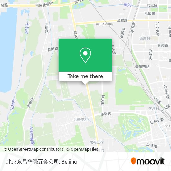 北京东昌华强五金公司 map