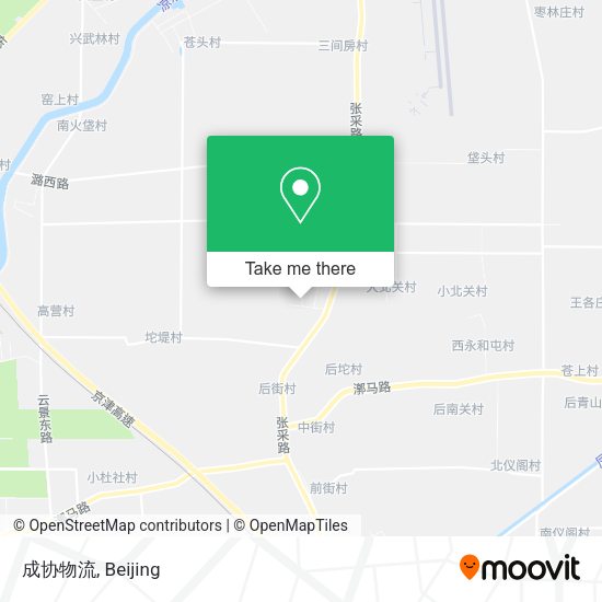 成协物流 map