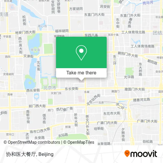 协和医大餐厅 map