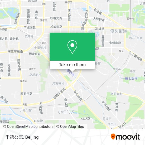 千禧公寓 map