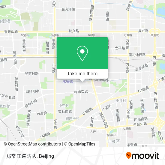 郑常庄巡防队 map