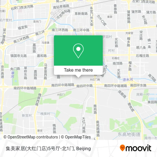 集美家居(大红门店)5号厅-北1门 map