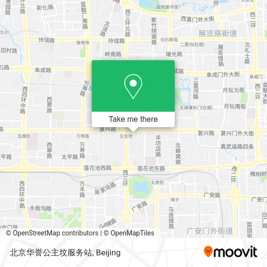 北京华誉公主坟服务站 map