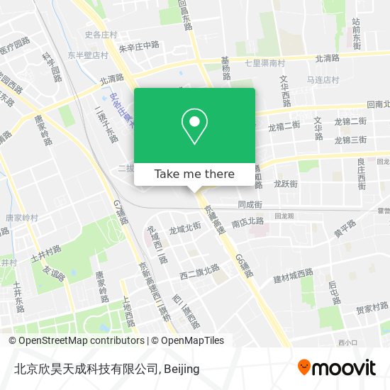 北京欣昊天成科技有限公司 map
