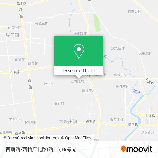 西唐路/西柏店北路(路口) map