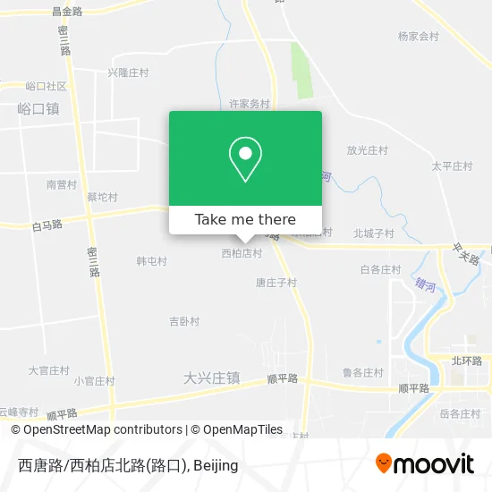 西唐路/西柏店北路(路口) map