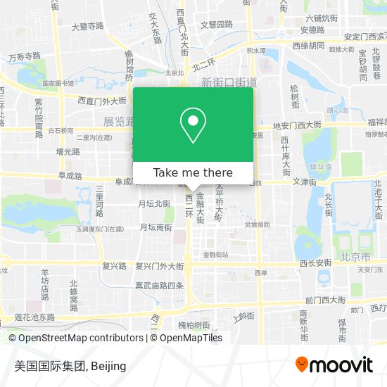 美国国际集团 map