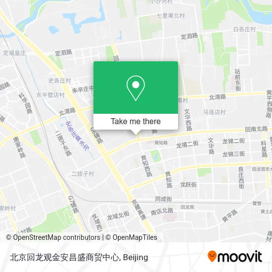 北京回龙观金安昌盛商贸中心 map