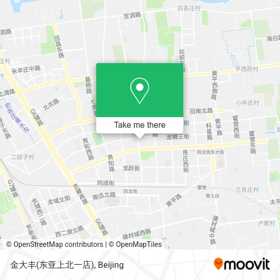 金大丰(东亚上北一店) map