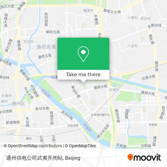 通州供电公司武夷开闭站 map