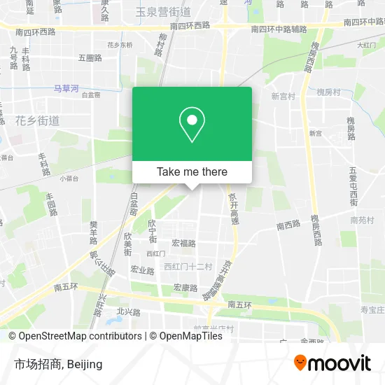 市场招商 map