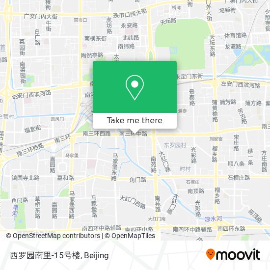 西罗园南里-15号楼 map