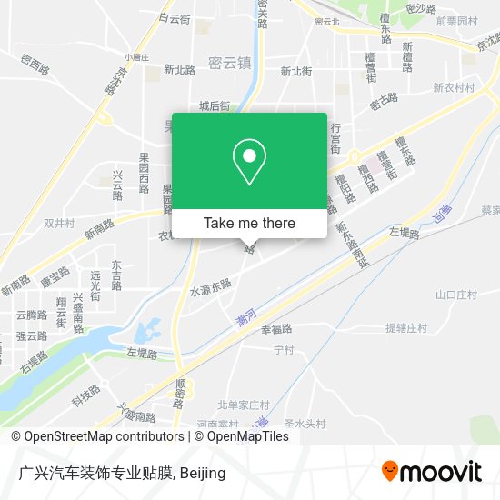 广兴汽车装饰专业贴膜 map