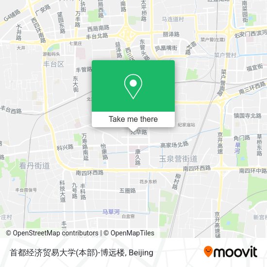 首都经济贸易大学(本部)-博远楼 map