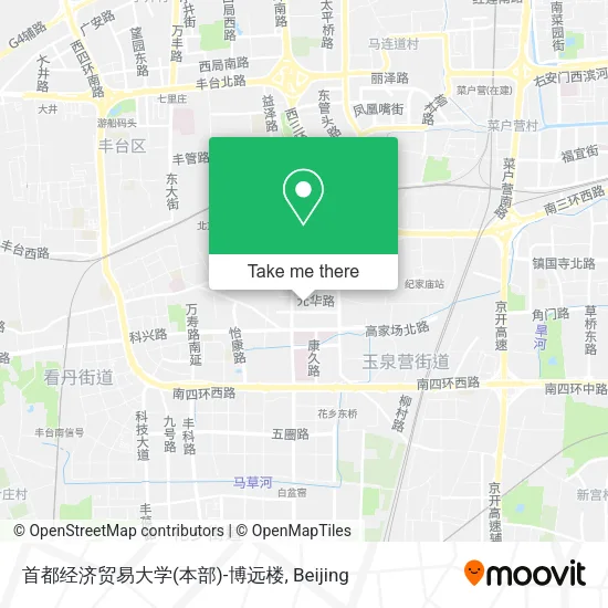 首都经济贸易大学(本部)-博远楼 map