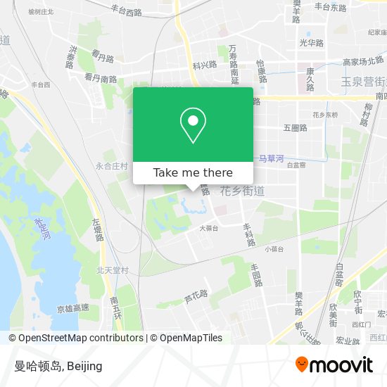 曼哈顿岛 map