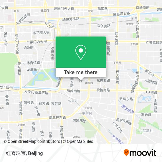 红喜珠宝 map