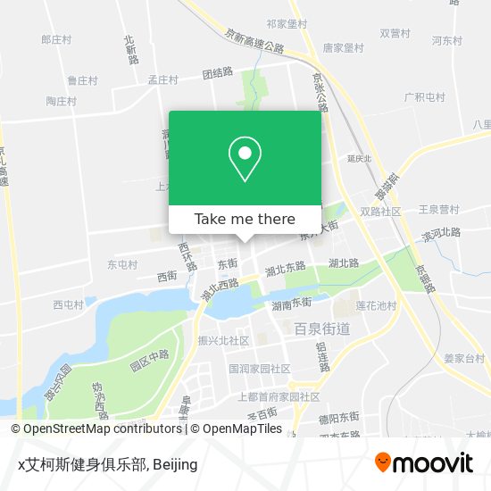x艾柯斯健身俱乐部 map