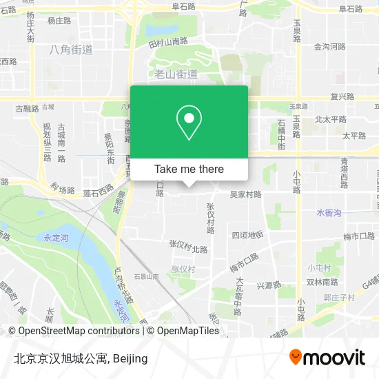 北京京汉旭城公寓 map