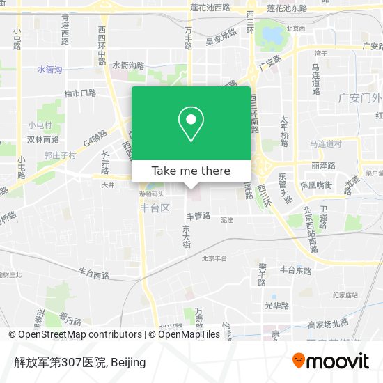 解放军第307医院 map