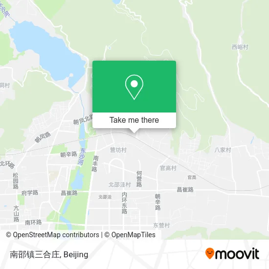 南邵镇三合庄 map
