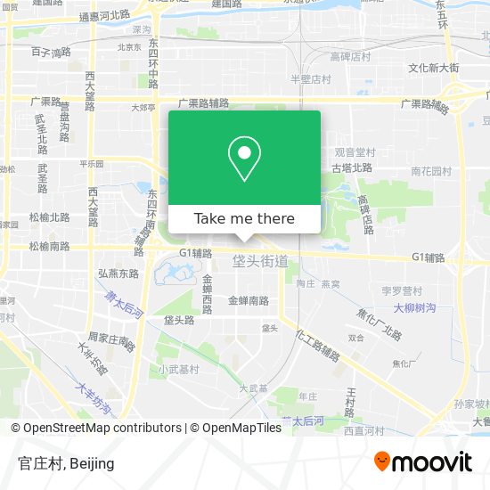 官庄村 map