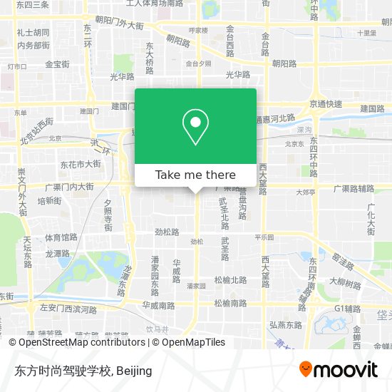 东方时尚驾驶学校 map