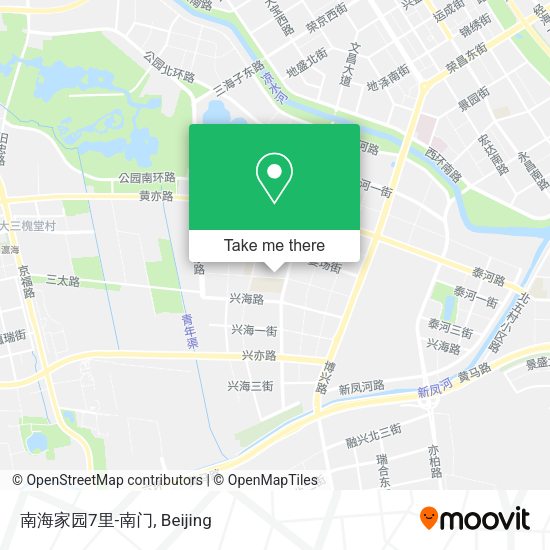 南海家园7里-南门 map