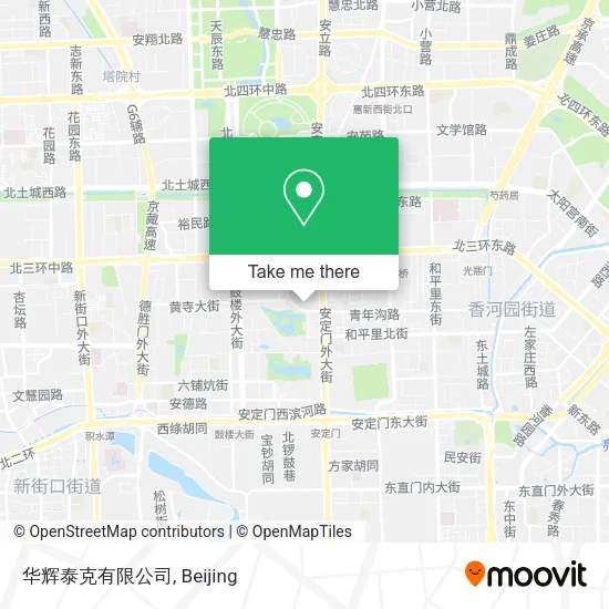 华辉泰克有限公司 map