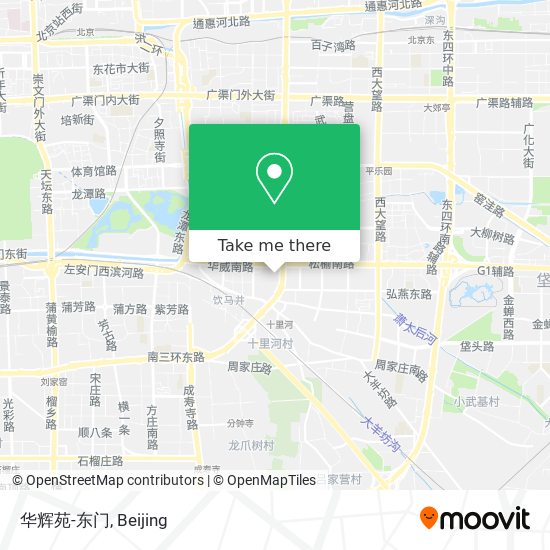 华辉苑-东门 map
