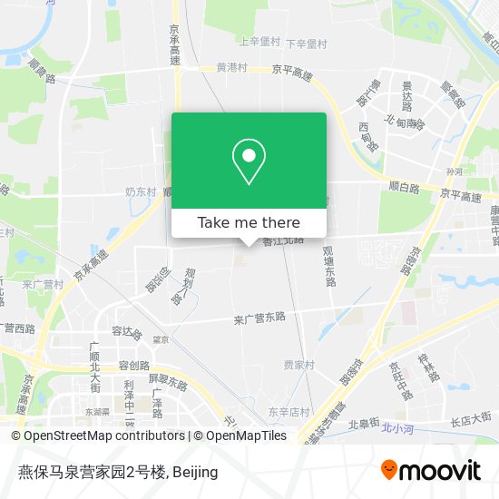 燕保马泉营家园2号楼 map
