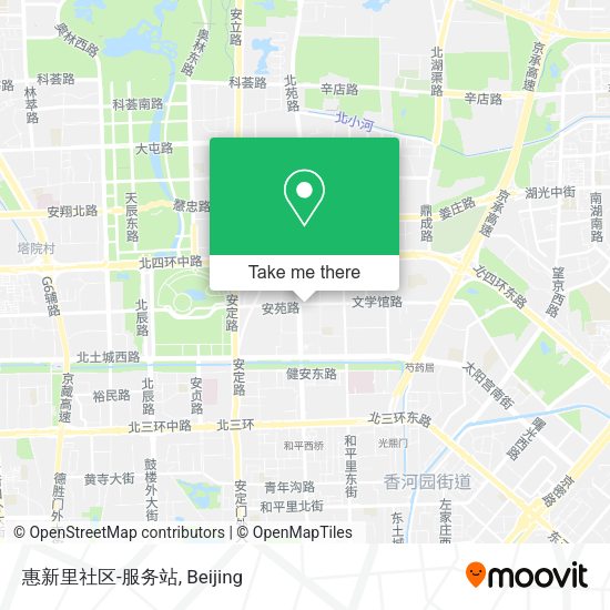 惠新里社区-服务站 map