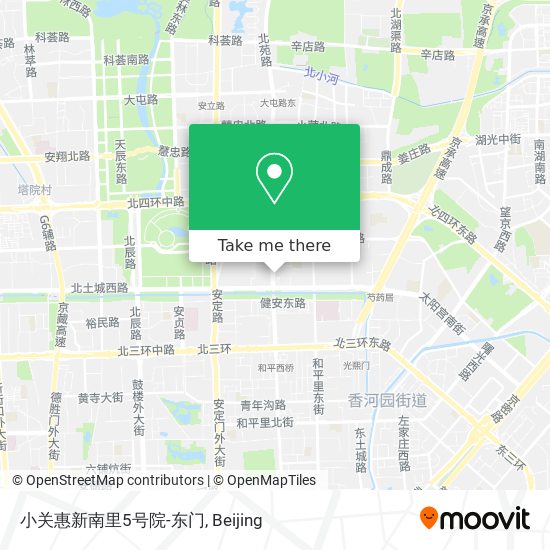 小关惠新南里5号院-东门 map