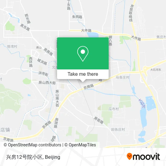兴房12号院小区 map