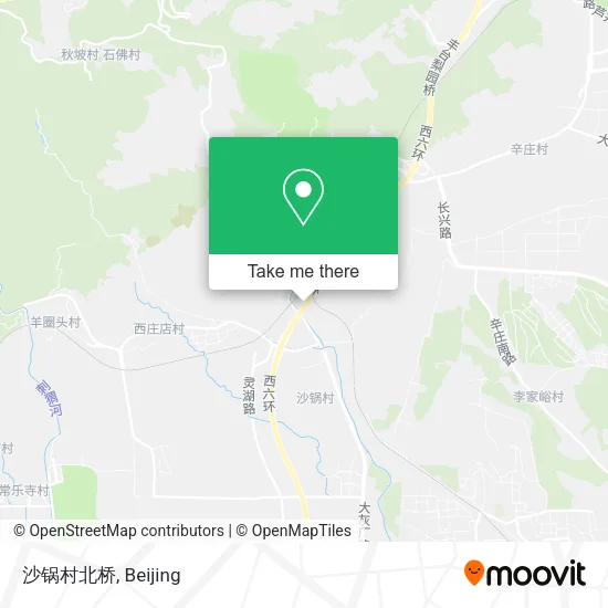沙锅村北桥 map